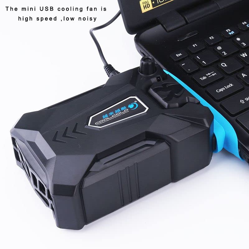 Game Gaming Notebook Laptop Vacuum Cooler USB Air Cooler Adjustable Speed 3000±10%RPM Portable External Extracting Cooling Fan - Image 6